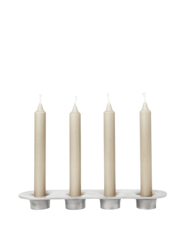 Soothe 4 Candle Holder - Ferm Living Candle Holders - Aluminium - HORNE