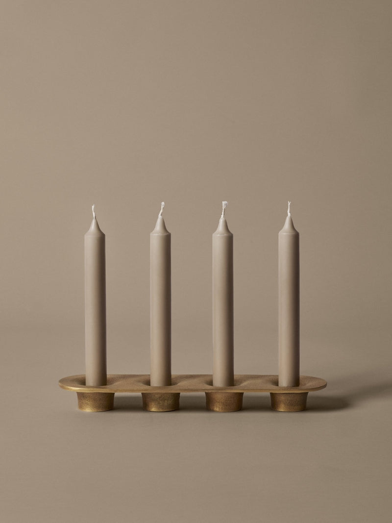 Soothe 4 Candle Holder - Ferm Living Candle Holders - Aluminium - HORNE