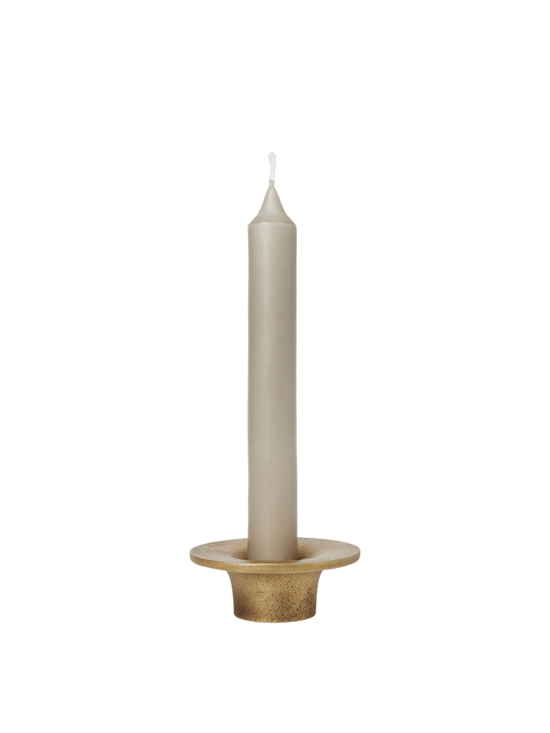 Soothe Candle Holder - Ferm Living Candle Holders - Aluminium - HORNE
