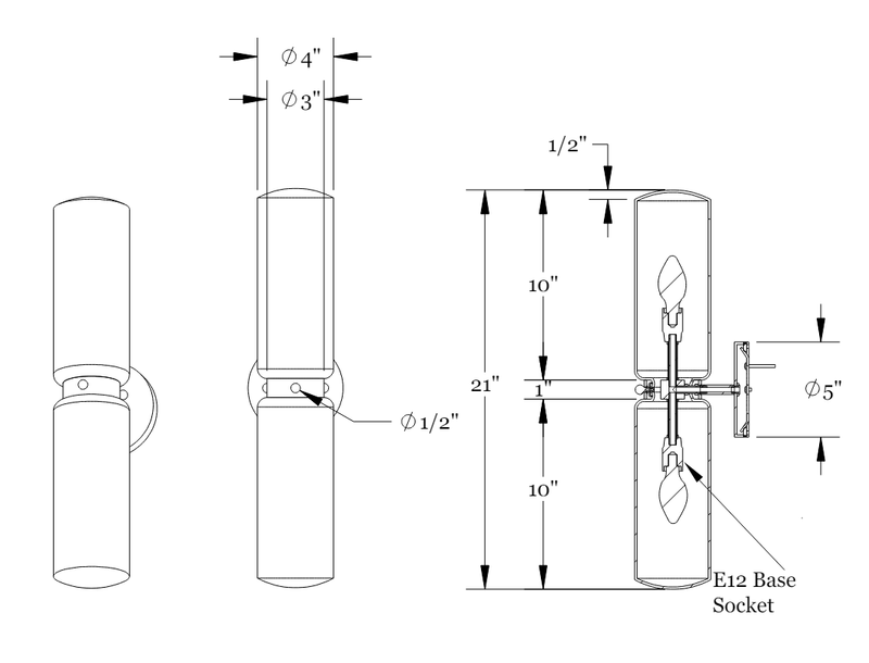 Spar Sconce - Workstead - Wall Sconces - Clay - HORNE