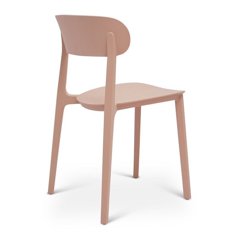 Spencer Eco - Friendly Outdoor Stacking Chair - Set of 4 - Urbia Chairs - Beige - HORNE