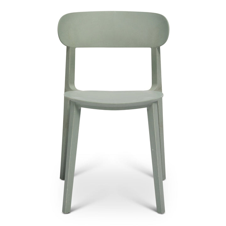 Spencer Eco - Friendly Outdoor Stacking Chair - Set of 4 - Urbia Chairs - Beige - HORNE