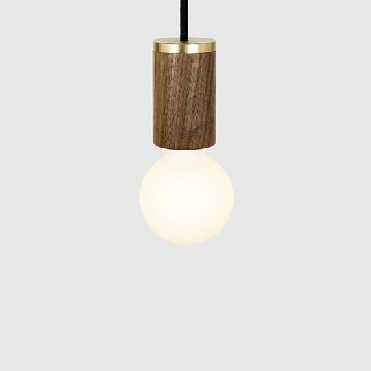 Sphere II Pendant Light - Tala Single Pendants - Walnut - HORNE
