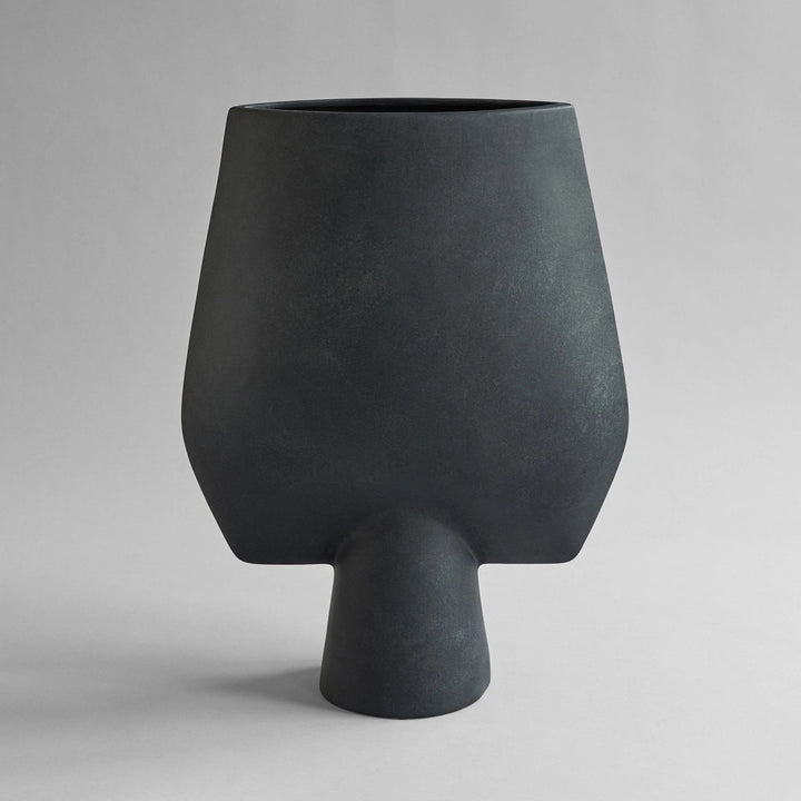 Sphere Vase Square - 101 Copenhagen Vases - Hexa - Black - HORNE