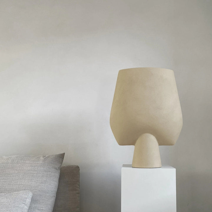 Sphere Vase Square - 101 Copenhagen Vases - Mini - Shisen - Bone White - HORNE