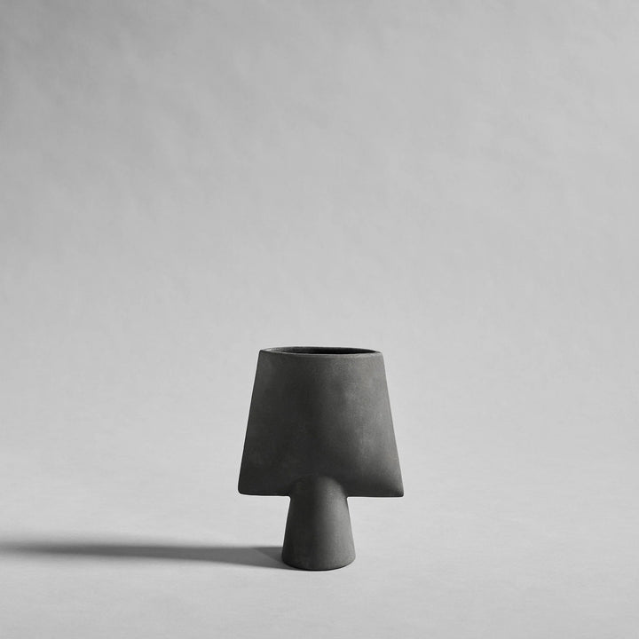 Sphere Vase Square - 101 Copenhagen Vases - Mini - Dark Grey - HORNE
