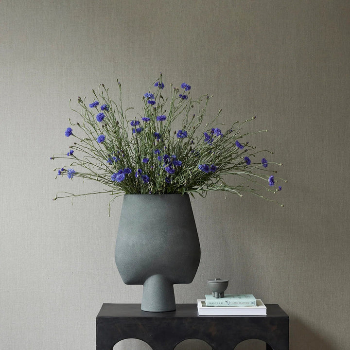 Sphere Vase Square - 101 Copenhagen Vases - Mini - Shisen - Bone White - HORNE