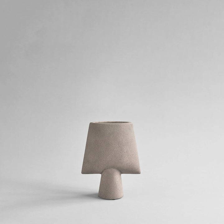 Sphere Vase Square - 101 Copenhagen Vases - Mini - Taupe - HORNE