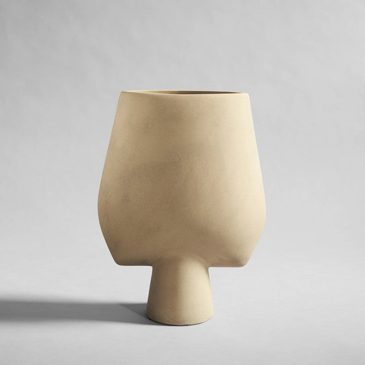 Sphere Vase Square - 101 Copenhagen Vases - Big - Sand - HORNE