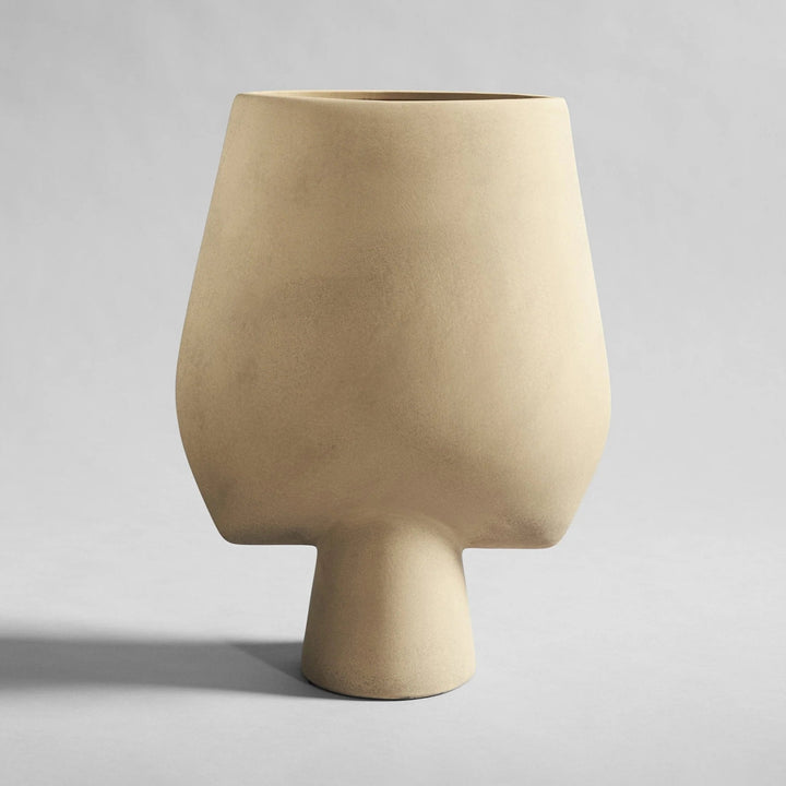 Sphere Vase Square - 101 Copenhagen Vases - Hexa - Sand - HORNE