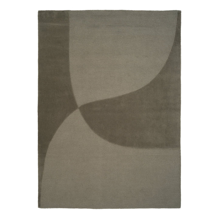 Split Plains rug in White 200x300 (6.6' x 9.8')