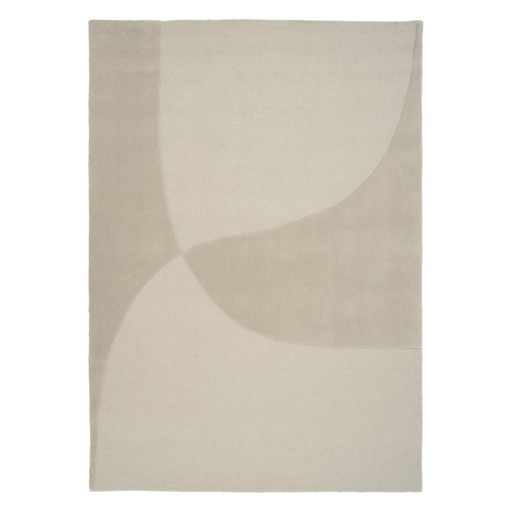 Split Plains rug in White 250x350 (8.2' x 11.5')