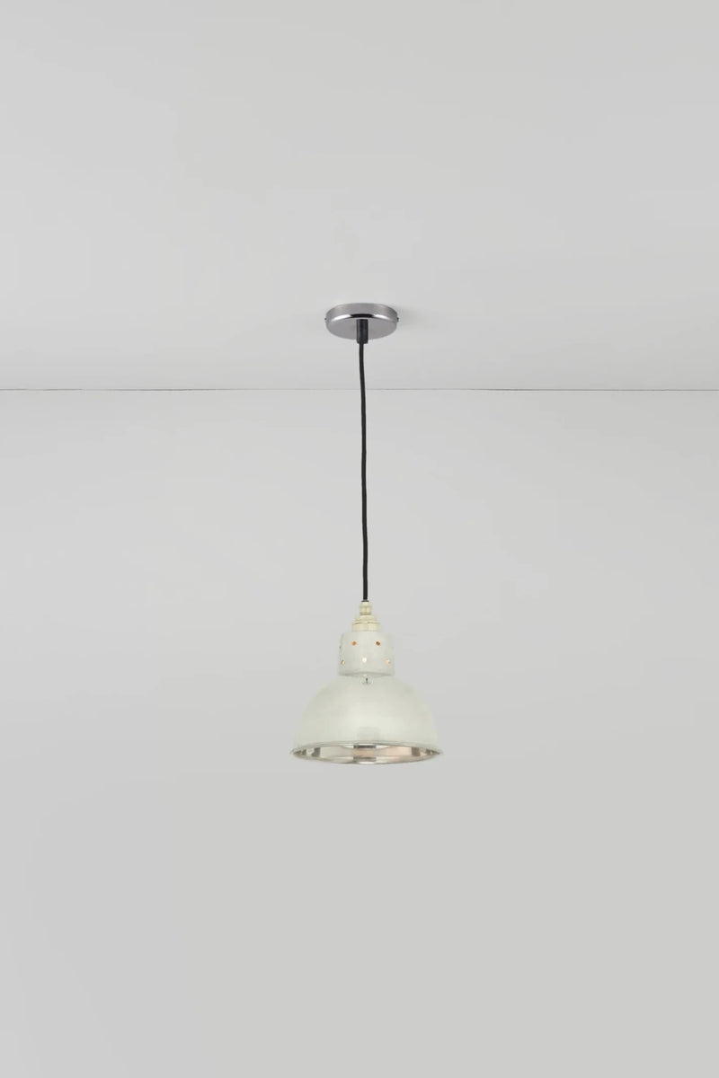 Spun Reflector with Cord Grip Lampholder - Davey Lighting Pendants - Weathered Copper - Polished Copper - HORNE