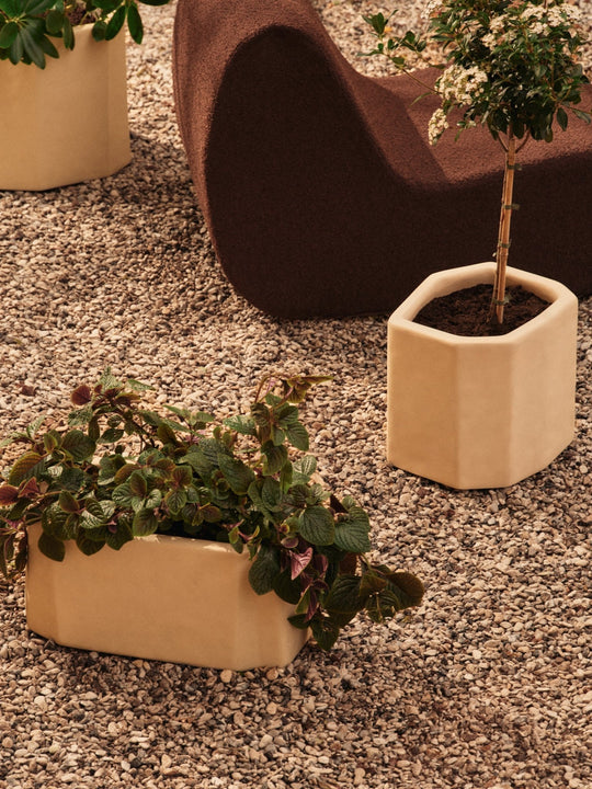 Staffa Planter - H45 - Ferm Living Planters - HORNE