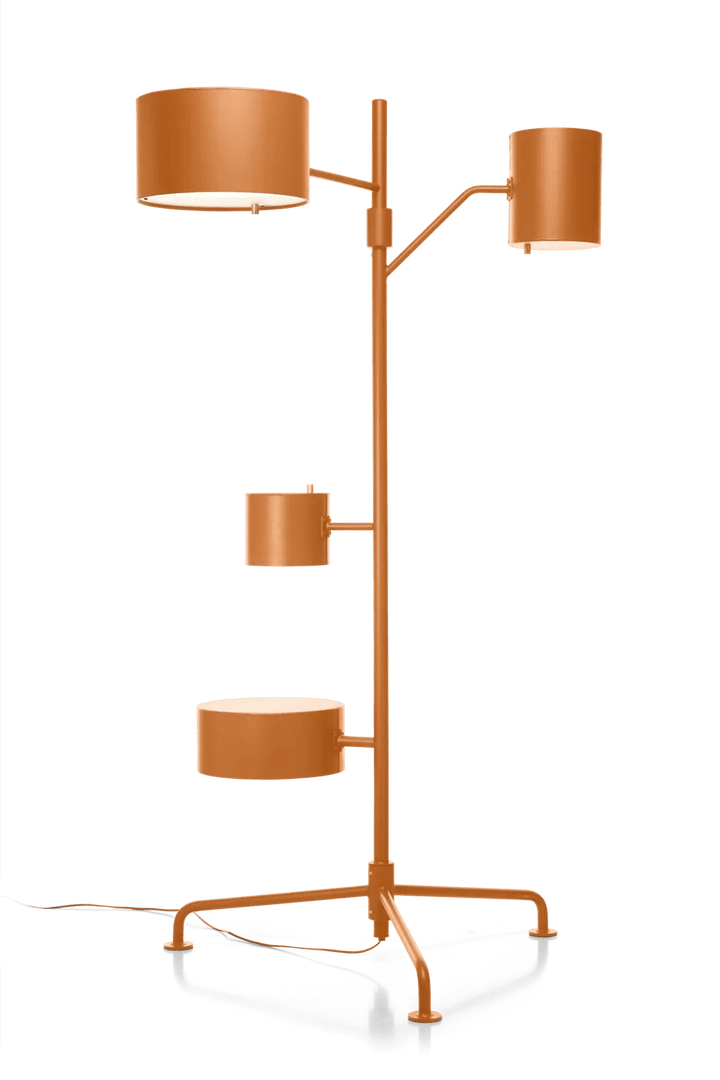 Statistocrat Floor Lamp - Moooi Lighting - Yellow Orange - HORNE