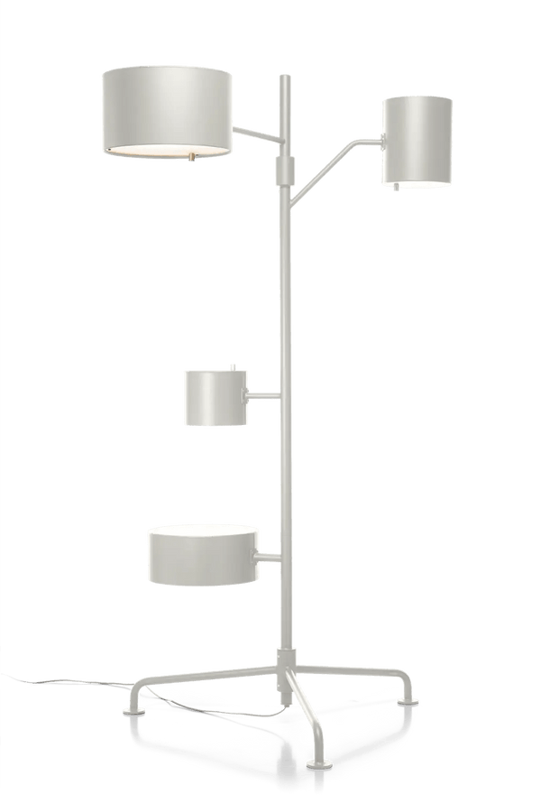 Statistocrat Floor Lamp - Moooi Lighting - Traffic White - HORNE
