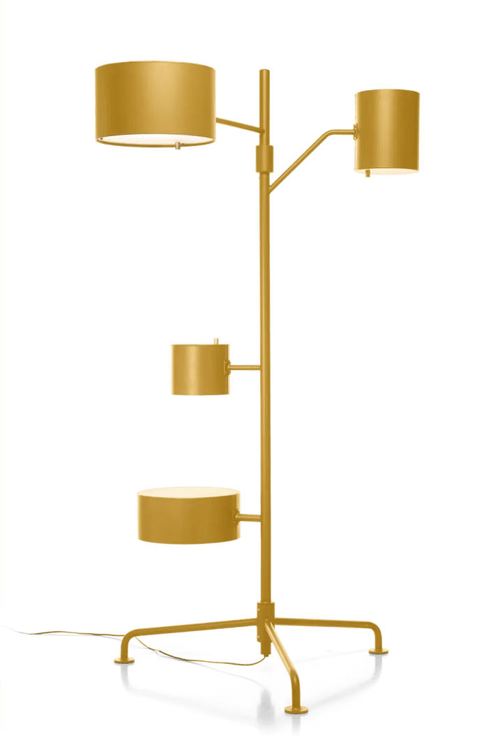 Statistocrat Floor Lamp - Moooi Lighting - Golden Yellow - HORNE