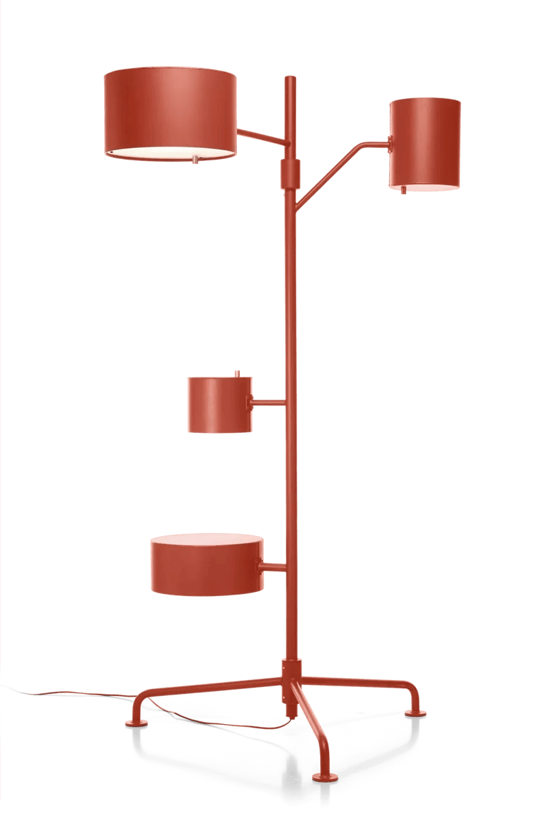 Statistocrat Floor Lamp - Moooi Lighting - Oyster White - HORNE