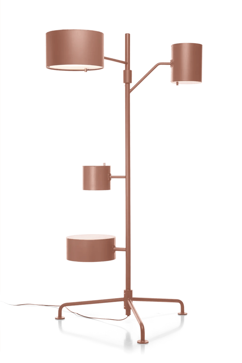 Statistocrat Floor Lamp - Moooi Lighting - Oyster White - HORNE