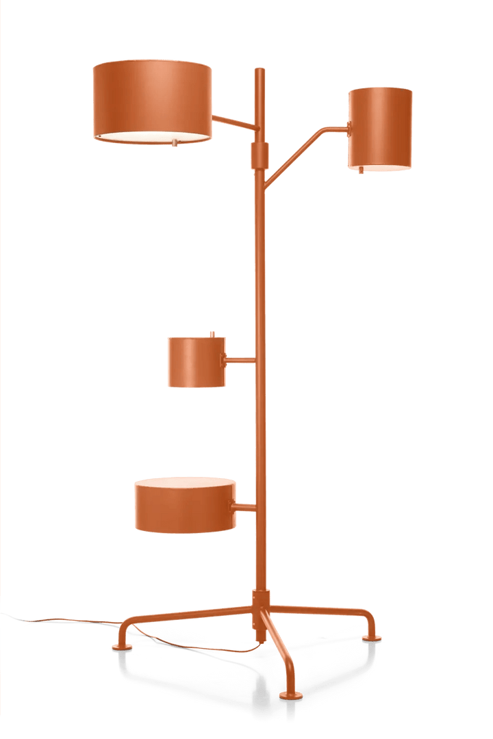 Statistocrat Floor Lamp - Moooi Lighting - Pure Orange - HORNE