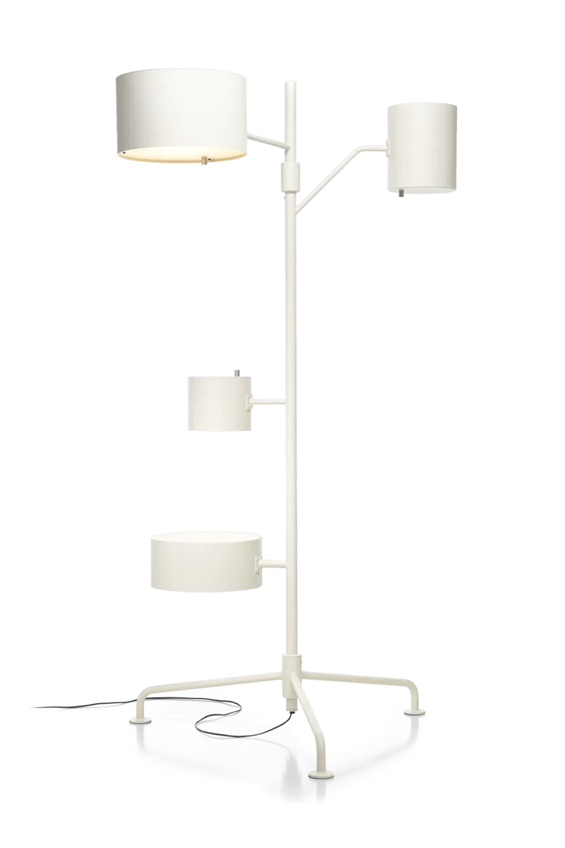 Statistocrat Floor Lamp - Moooi Lighting - Oyster White - HORNE
