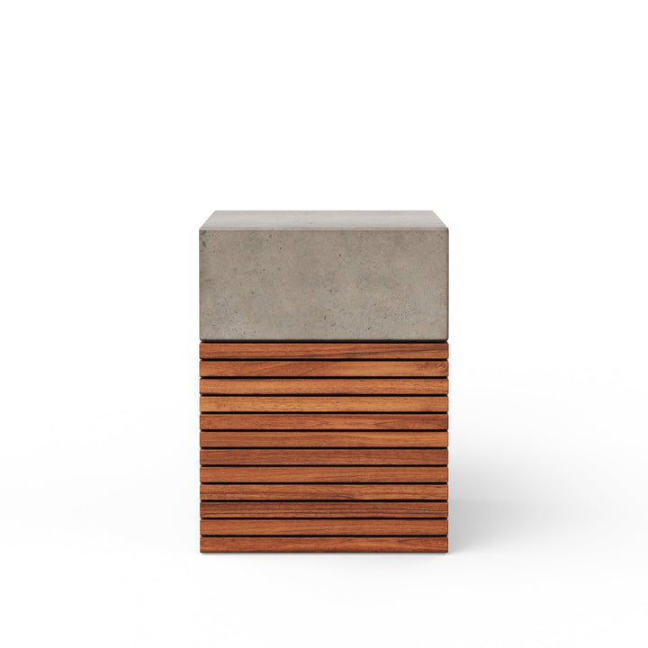 Stecca Alto Stool - Urbia Stools + Benches + Ottomans - Dark Grey Natural - HORNE
