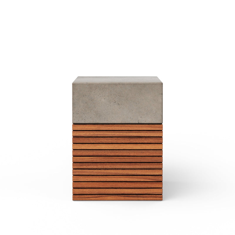 Stecca Alto Stool - Urbia Stools + Benches + Ottomans - Dark Grey Natural - HORNE