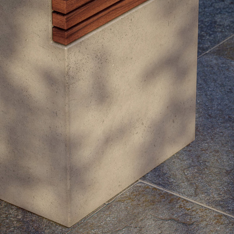 Stecca Cascata Stool - Urbia Stools + Benches + Ottomans - Dark Grey Natural - HORNE