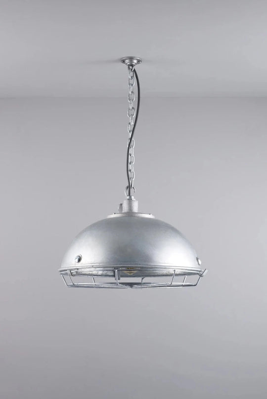 Steel Working Light - IP44 - Davey Lighting Pendants - HORNE