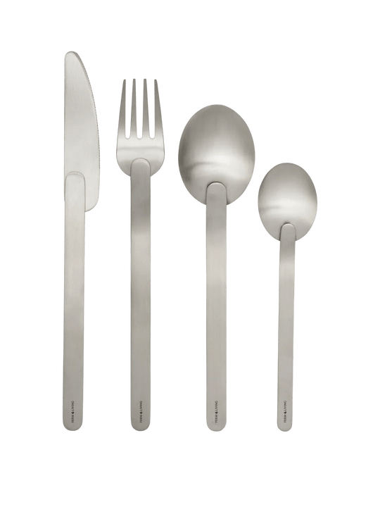 Stelo Cutlery - Set of 4 - Ferm Living Flatware + Serving Pieces - HORNE