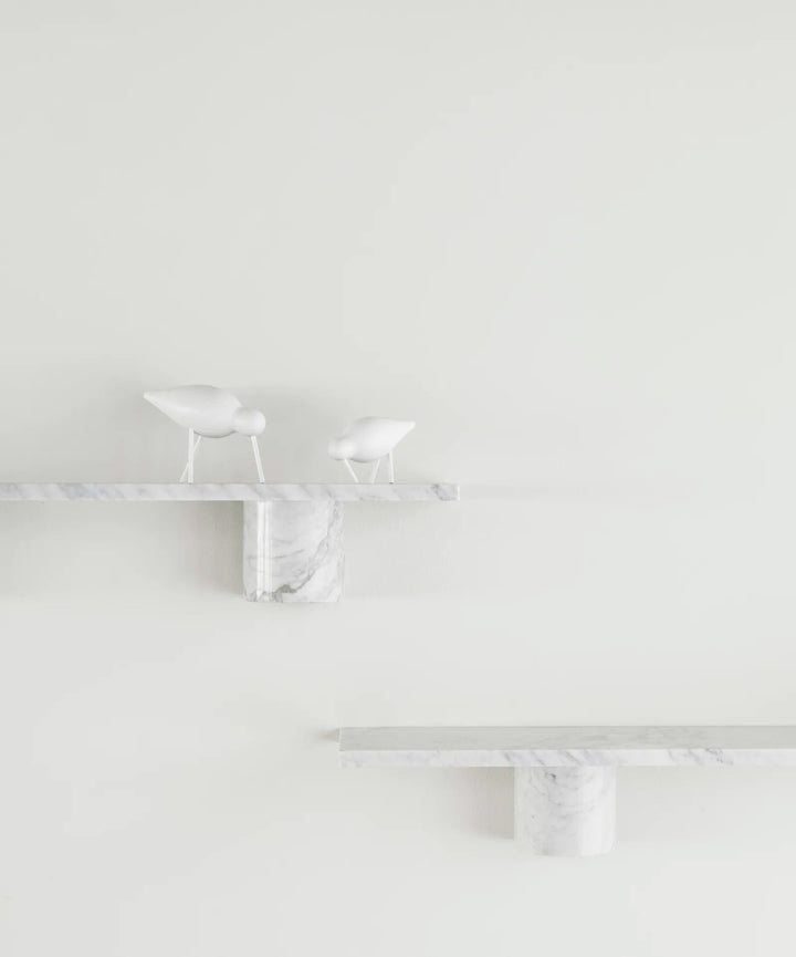 Sten Shelf - Normann Copenhagen Shelving - Sten Shelf 120 cm White Marble - White Marble - HORNE