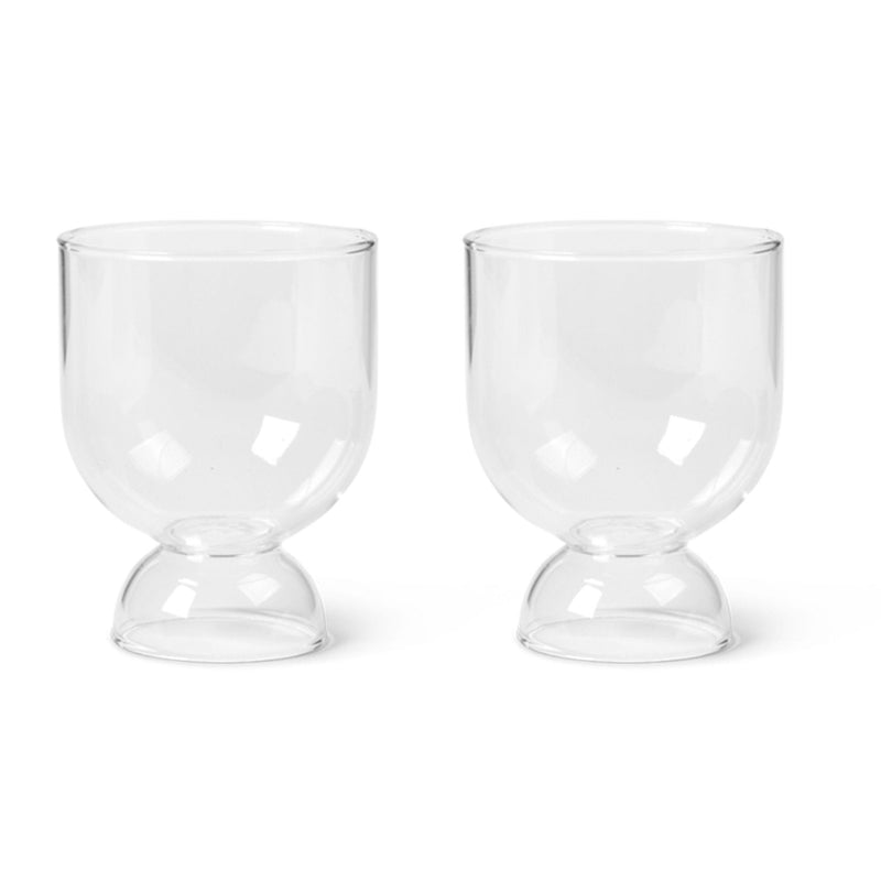 Still Glasses (Set of 2) - Ferm Living  Glassware - HORNE
