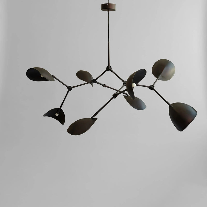 Stingray Chandelier - 101 Copenhagen Lighting - Regular - Burned Black - HORNE