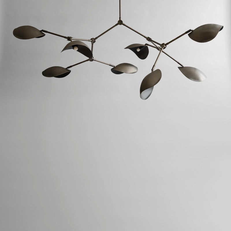 Stingray Chandelier - 101 Copenhagen Lighting - Regular - Burned Black - HORNE