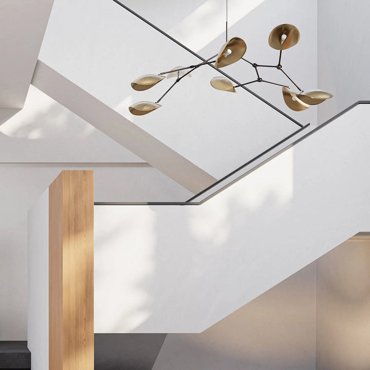 Stingray Chandelier - 101 Copenhagen Lighting - Regular - Brass - HORNE