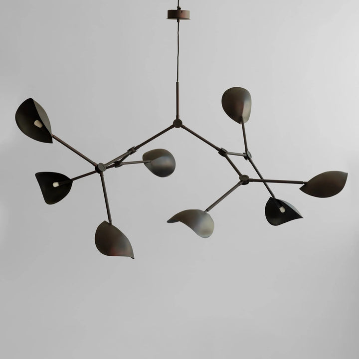 Stingray Chandelier - 101 Copenhagen Lighting - Grande - Burned Black - HORNE