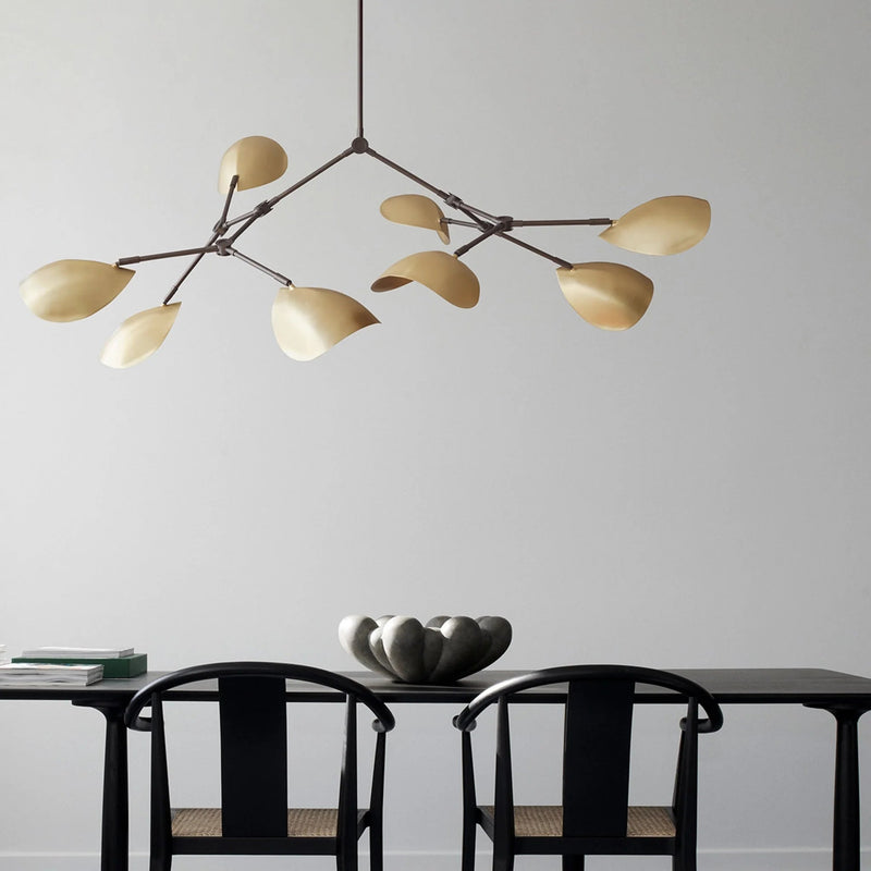 Stingray Chandelier - 101 Copenhagen Lighting - Regular - Burned Black - HORNE