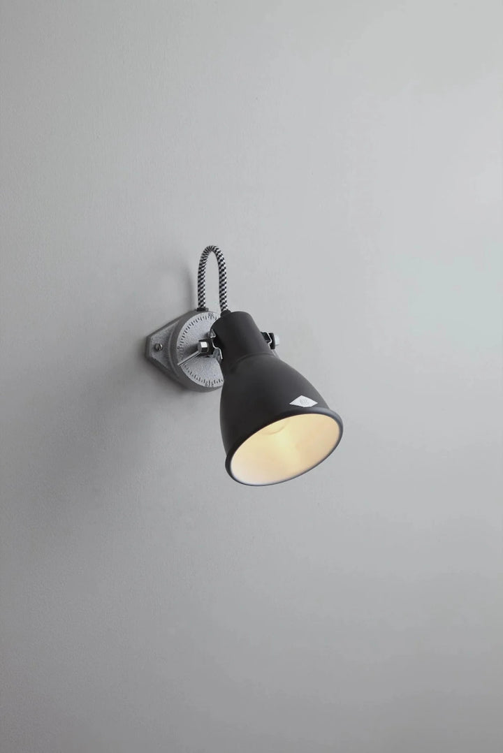 Stirrup 1 Single Wall Light - Original BTC Wall Sconces - Black - HORNE