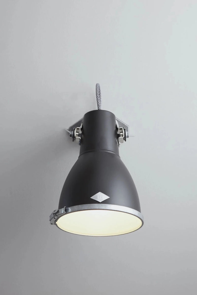 Stirrup 2 Wall Light - Original BTC Wall Sconces - Black - HORNE