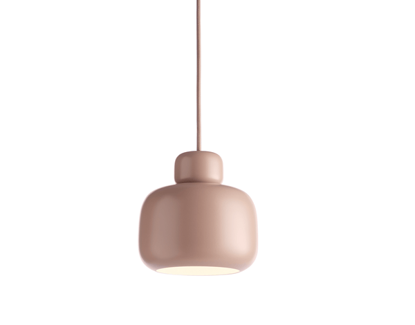 Stone Pendant - Woud - Pendants - Dusty Rose - HORNE