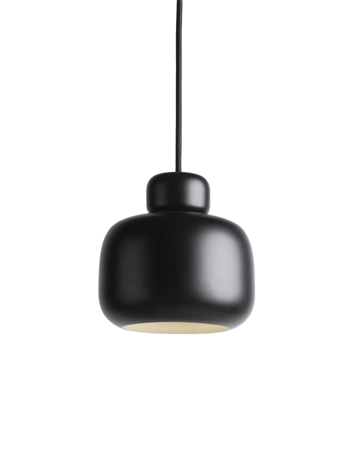 Stone Pendant - Small/Large - Small - Black - Woud