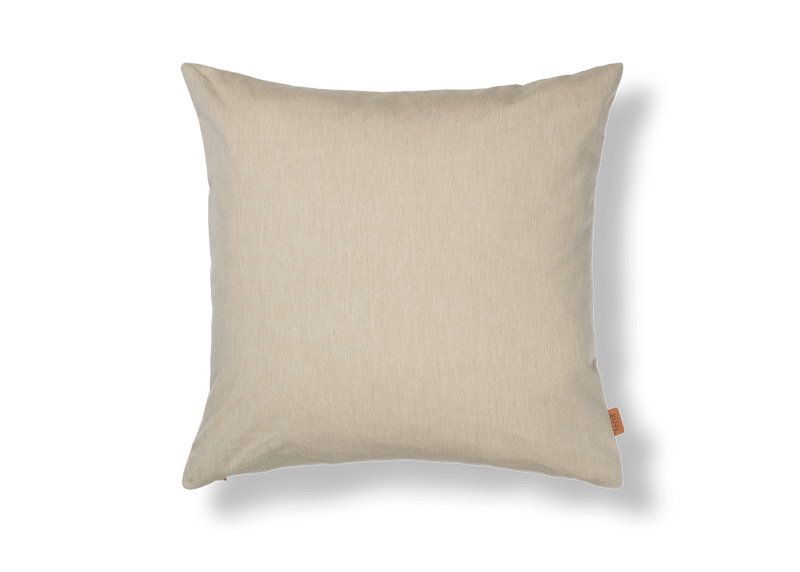 Strand Outdoor Cushion - Ferm Living Bedding + Pillows - Warm Yellow/Parchment - HORNE