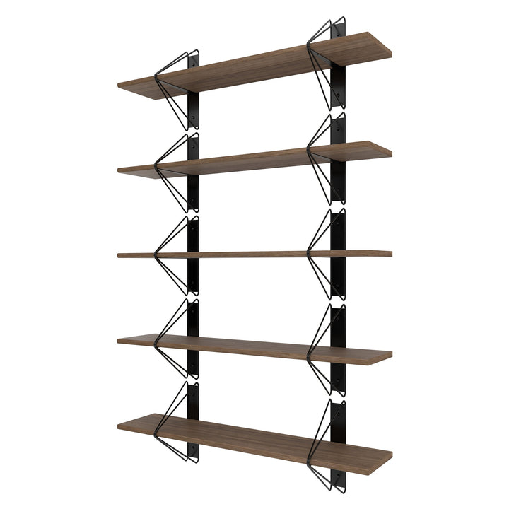 Strut Shelving System - Souda Shelving - 52" - Natural Maple - 3 Shelves - HORNE