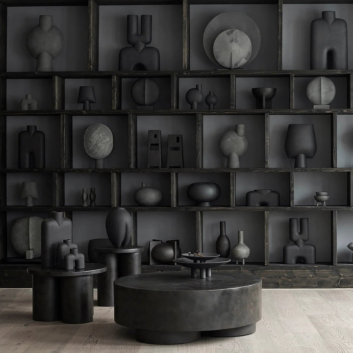 Submarine Vase - 101 Copenhagen Vases - Fat - Dark Grey - HORNE