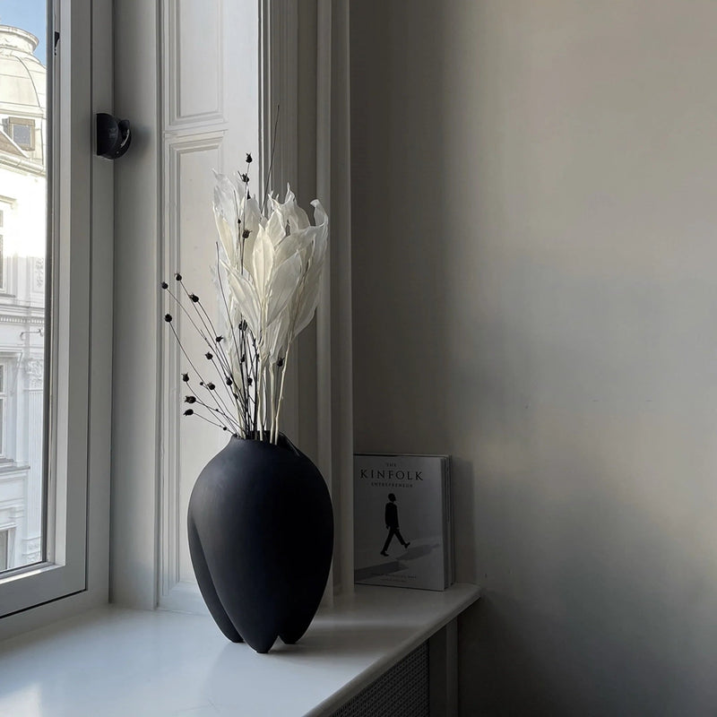 Sumo Vase - Slim - 101 Copenhagen Vases - Coffee - Medio - HORNE