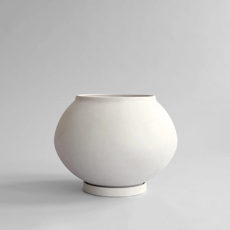 Sunao Plant Pot Fat - 101 Copenhagen Vases - Birch - HORNE