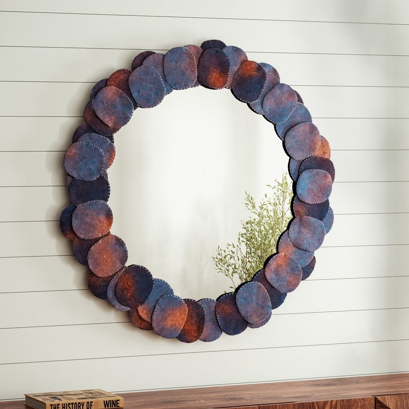 Suri Mirror - Urbia Mirrors - Antique Brass - 33 - HORNE