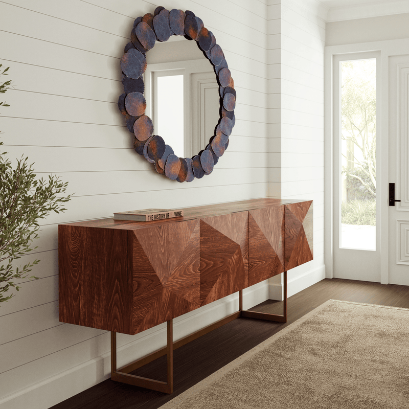 Suri Mirror - Urbia Mirrors - Antique Brass - 33 - HORNE