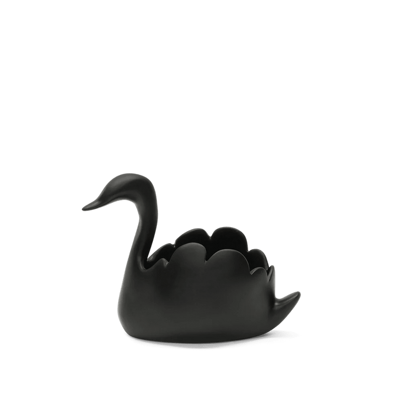 Swan Vessel - Tina Frey Decorative Objects - Small - White - HORNE