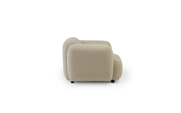 Swell Armchair - Normann Copenhagen Lounge Chairs - Main Line Flax - MLF20 - HORNE
